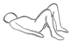 yoga breathing exercise lying down